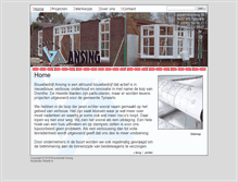 Tablet Screenshot of bouwbedrijfansing.nl
